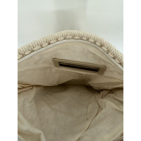 NWT STREET‎ LEVEL Macreme Crossbody Crossbody Fringe Bag Boho Purse - Picture 3 of 6